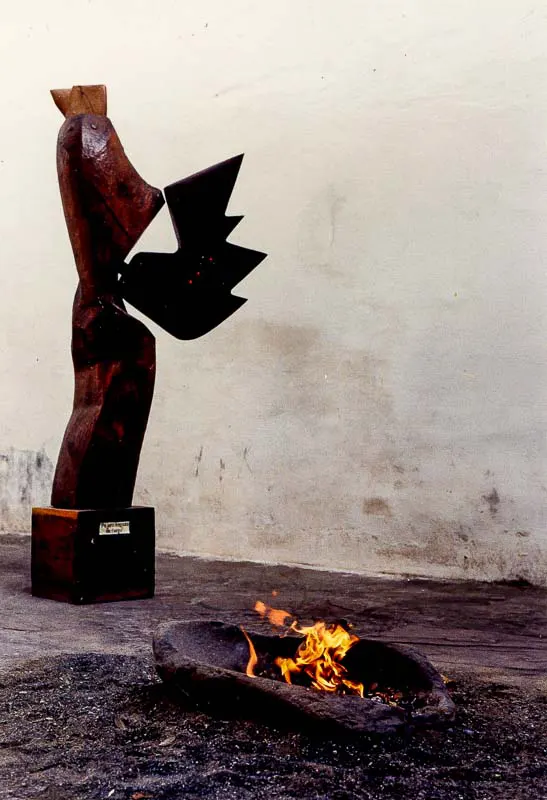 Pájaro lenguas de fuego